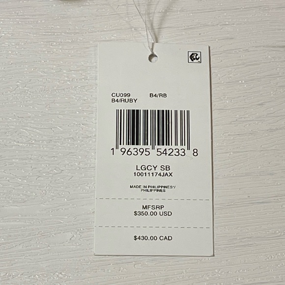 Coach Legacy Ruby Red Shoulder Bag with Brass Hardware - Picture 2 of 15